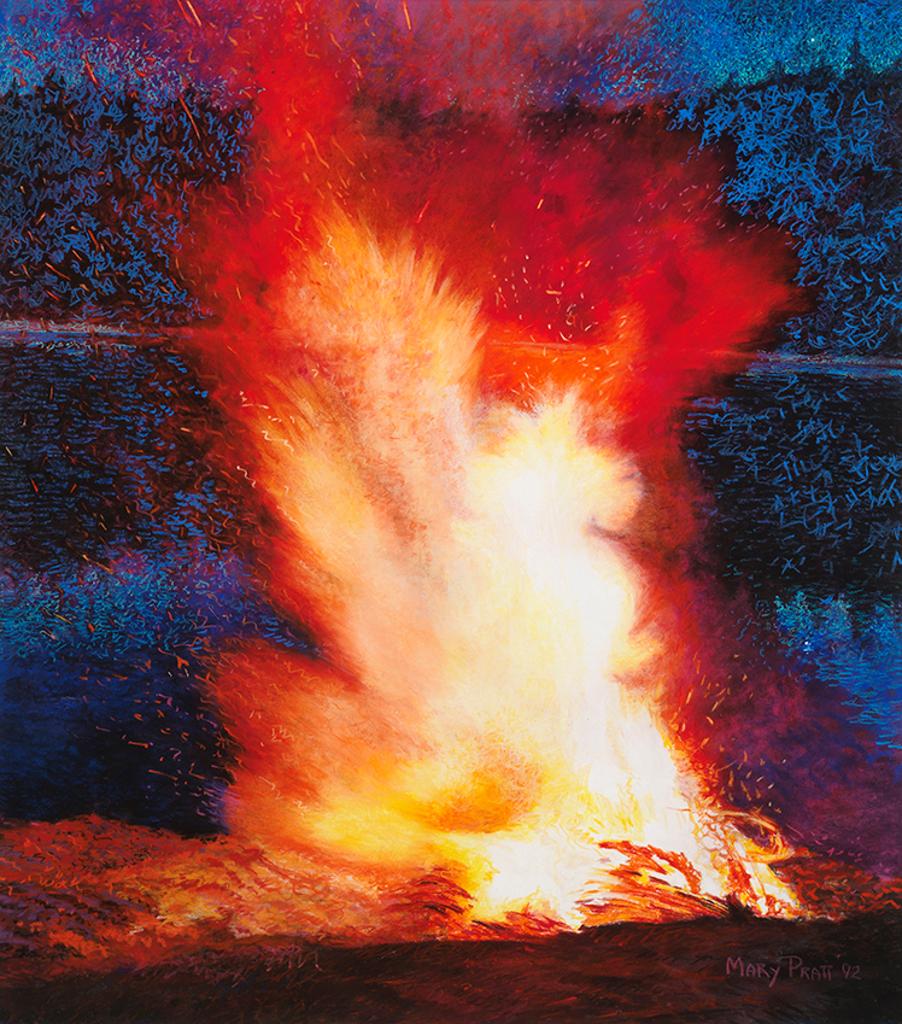 Mary Frances West Pratt (1935-2018) - Bonfire
