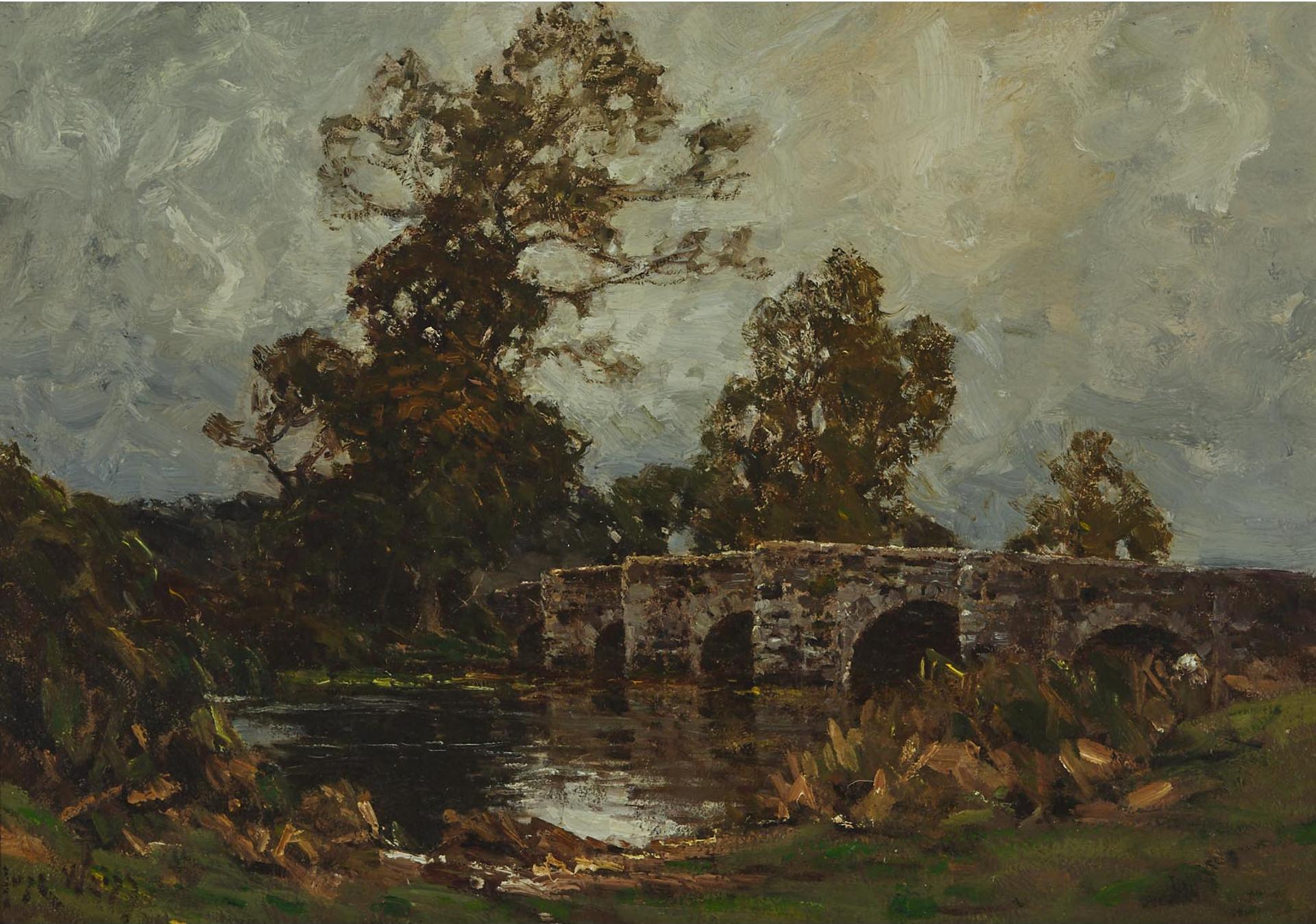 José Weiss (1859-1919) - Spring In Essex, England