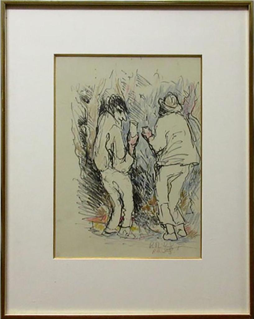René Jean Richard (1895-1982) - La Rencontre