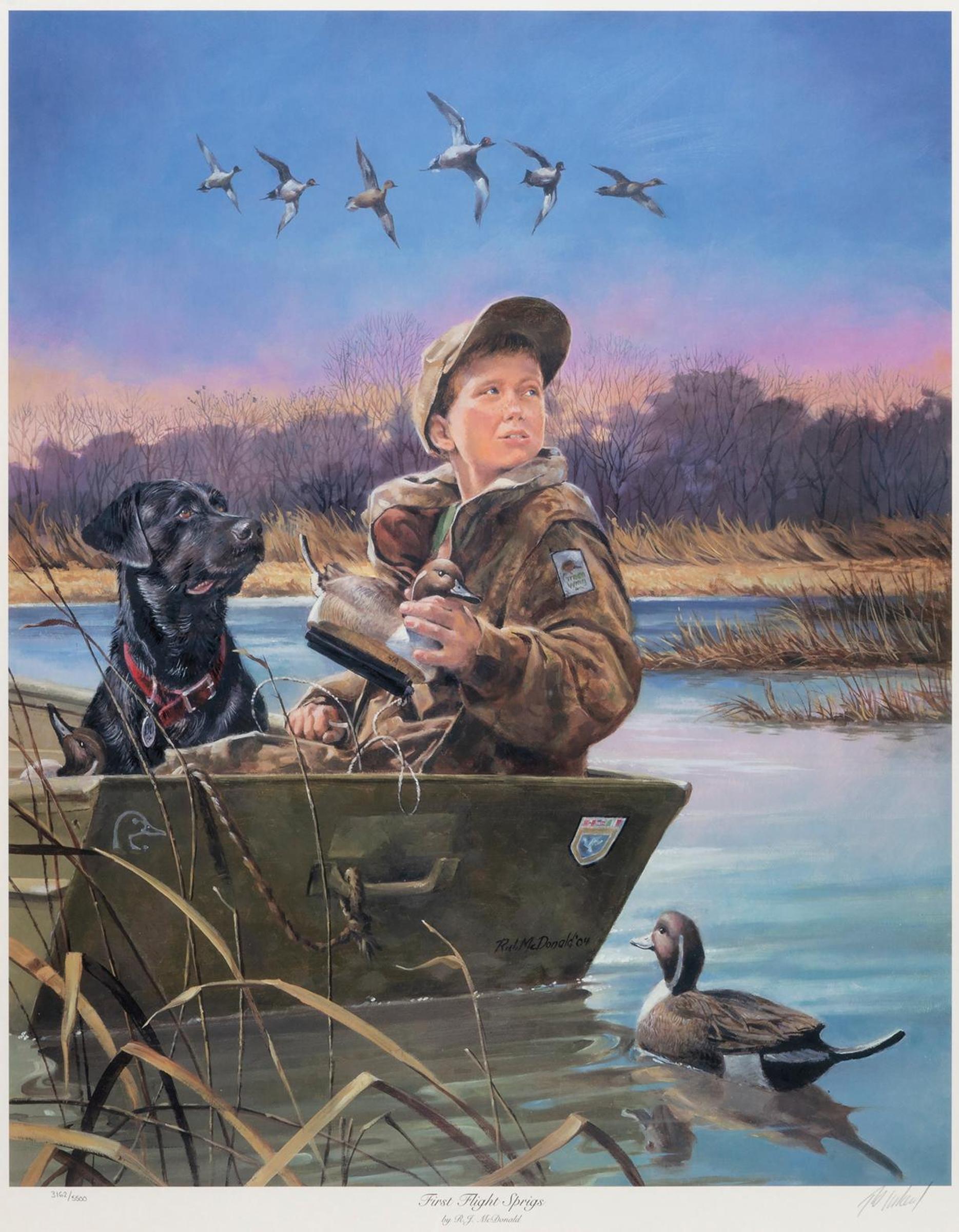 R.J. McDonald - First Flight Sprigs