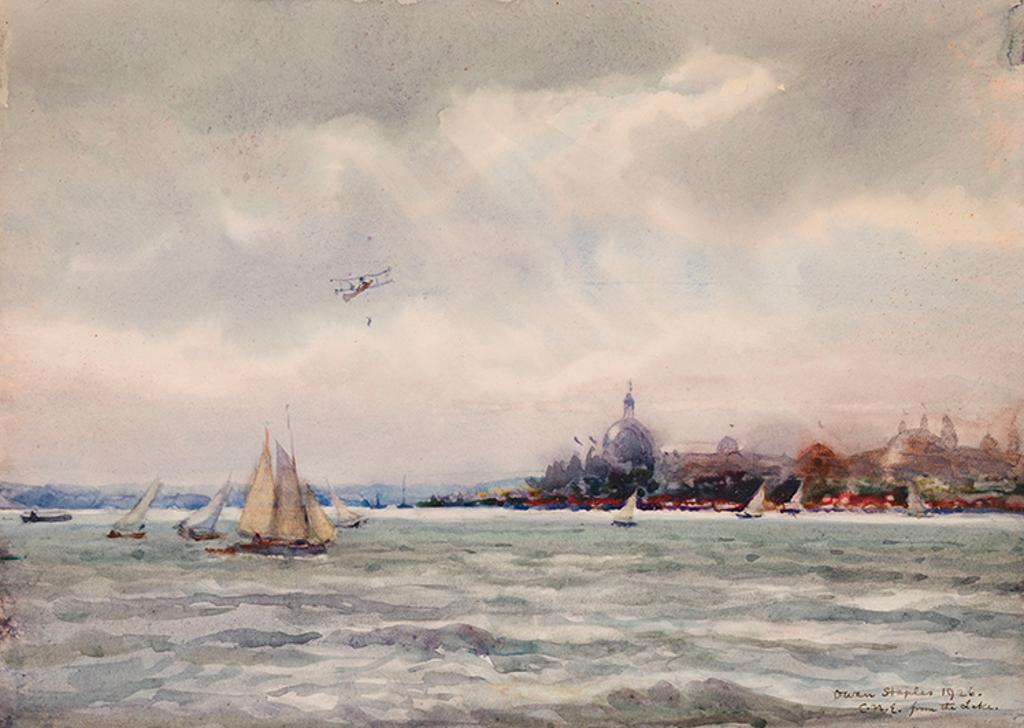 Owen Poe Staples (1866-1949) - C.N.E. From the Lake