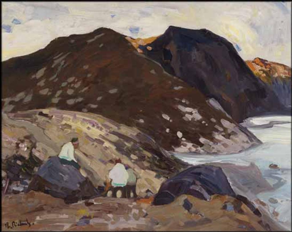 René Jean Richard (1895-1982) - Les trappeurs dans l'Ungava