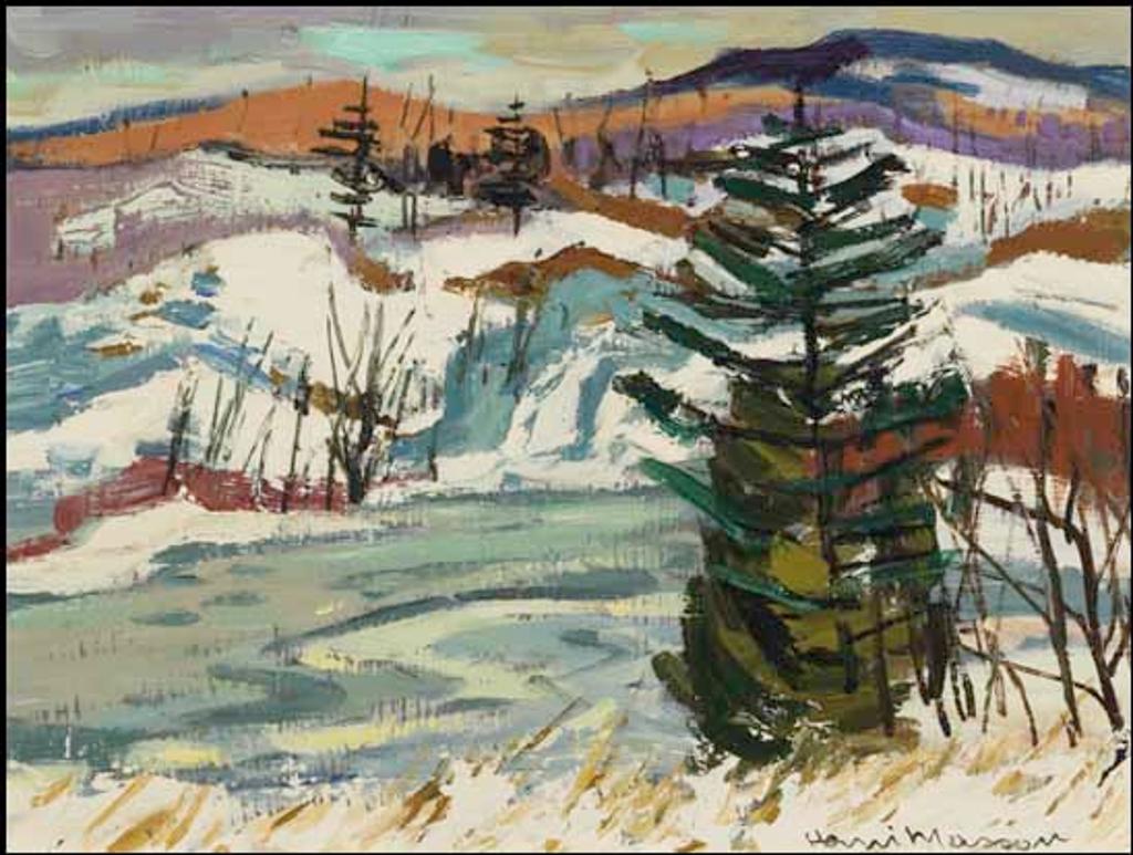 Henri Leopold Masson (1907-1996) - Lièvre River near Buckingham, QC