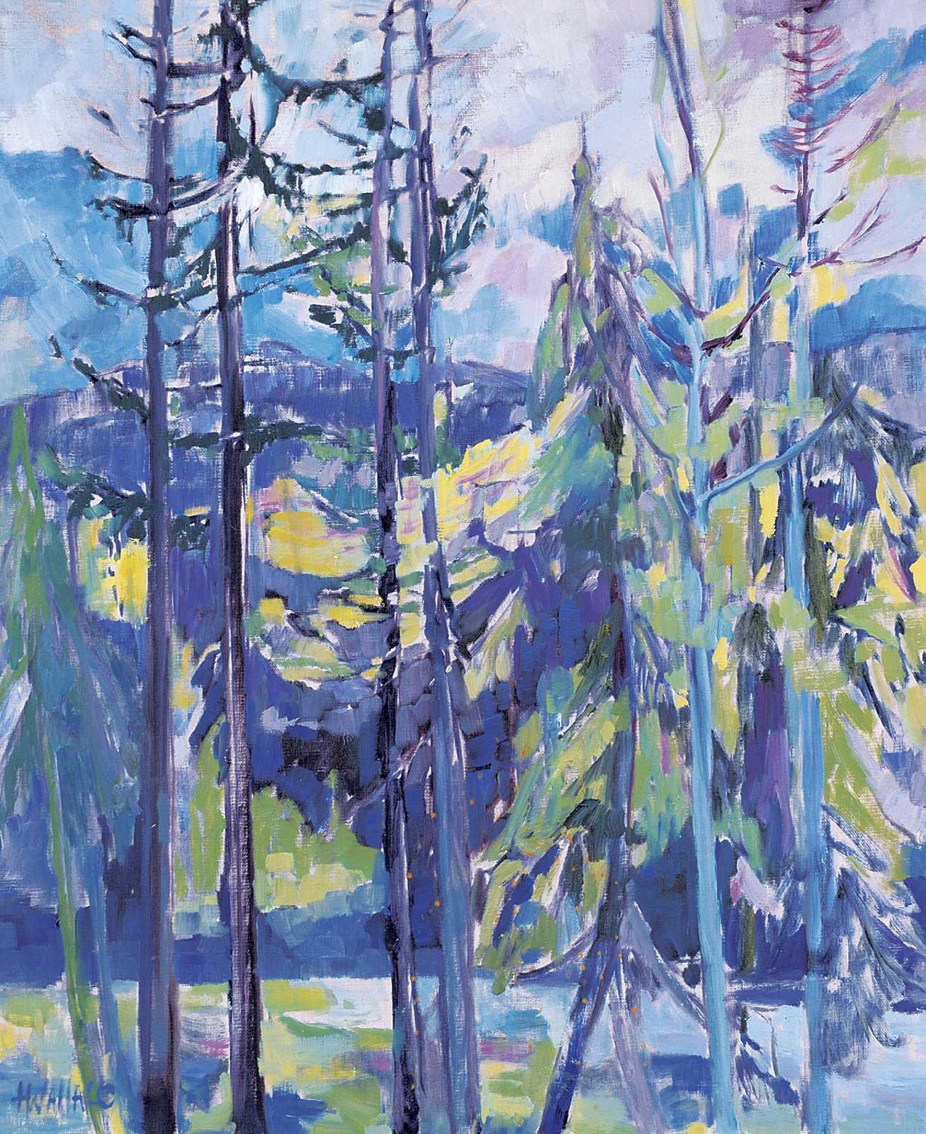 H. Wallace - Untitled - Through the Trees