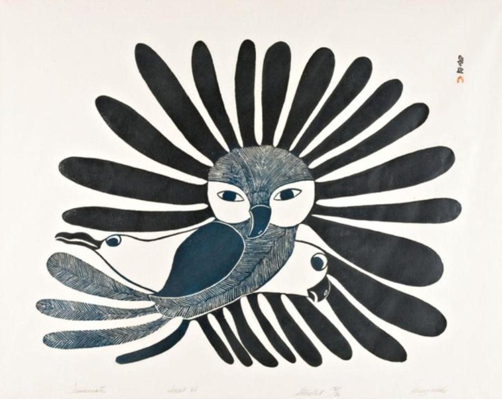 Kenojuak Ashevak (1927-2013) - Untitled