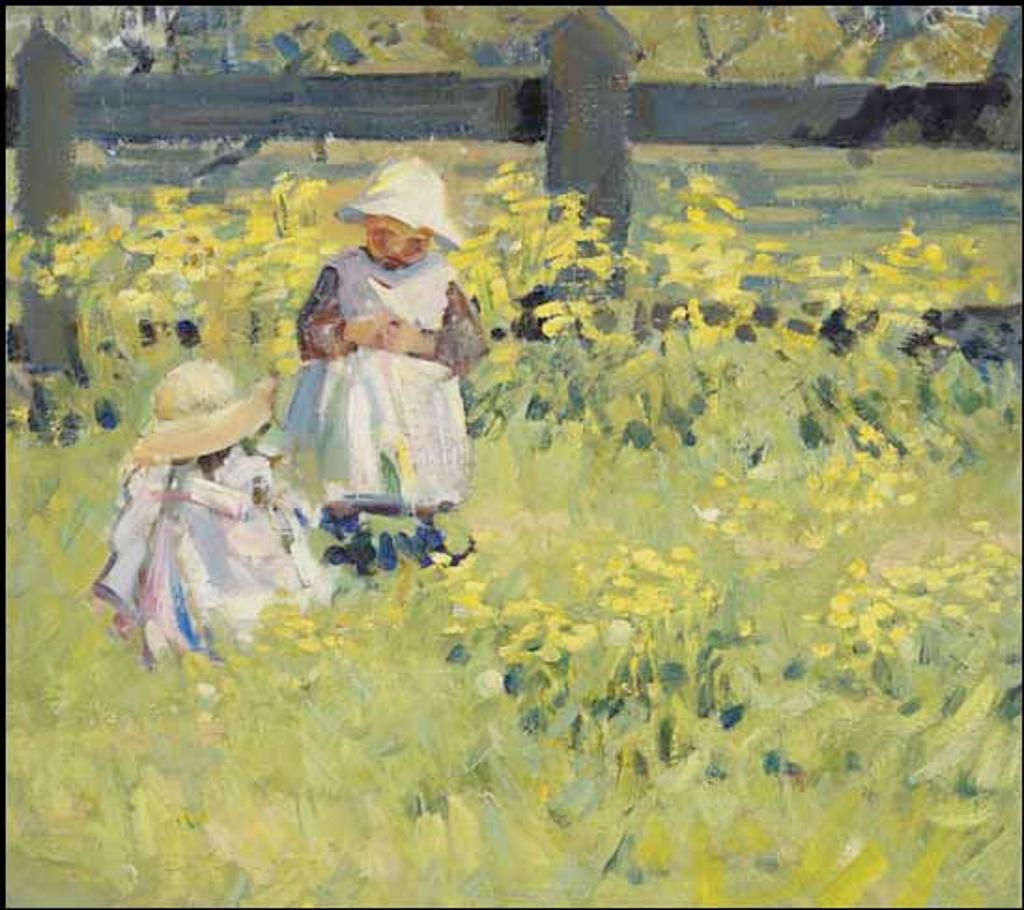 Helen Galloway McNicoll (1879-1915) - Making Posies