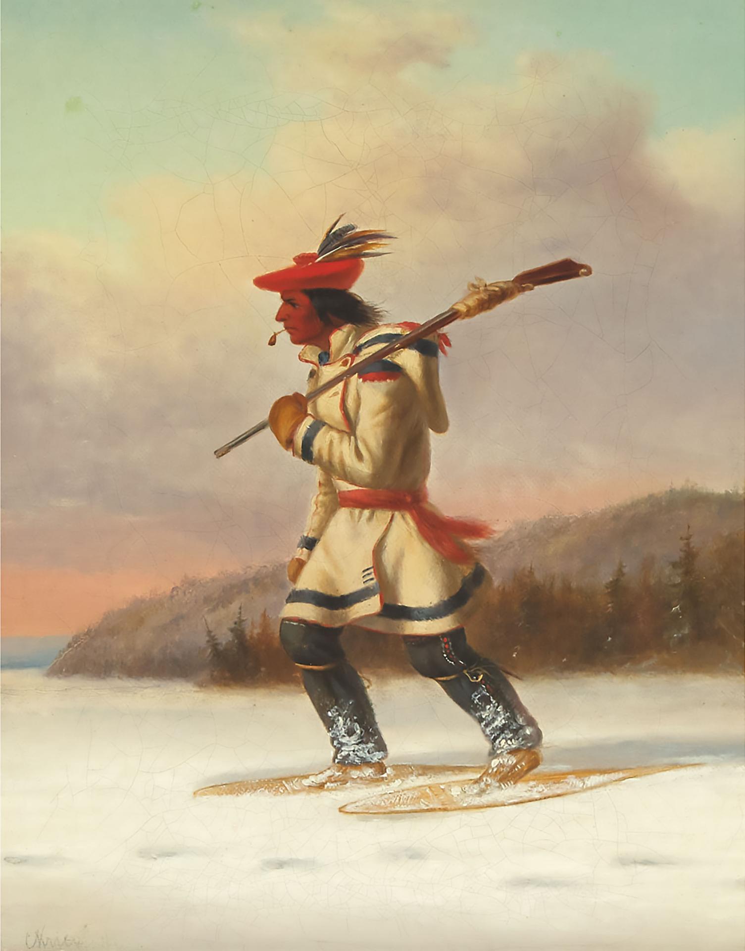Cornelius David Krieghoff (1815-1872) - The Hunter