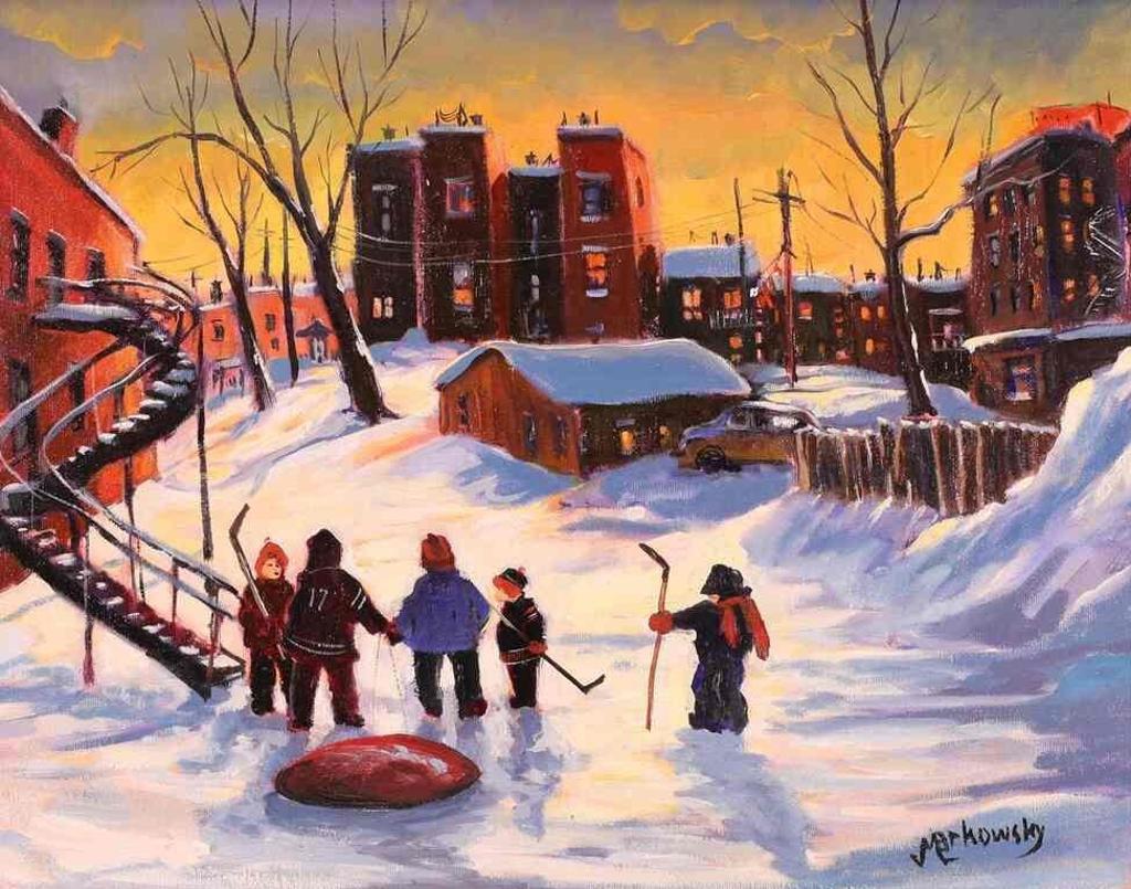 Martha Markowsky (1946) - Going Home At Dusk