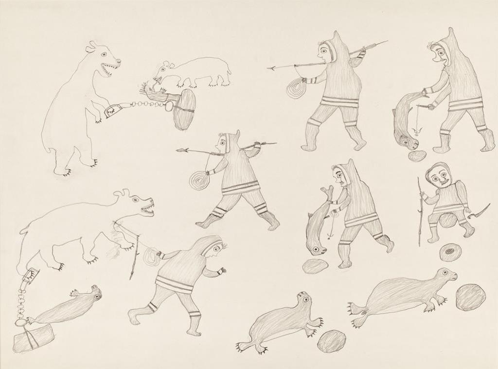 Kiakshuk (1886-1966) - Wagonfeld Collection; Isaacs/Innuit Gallery