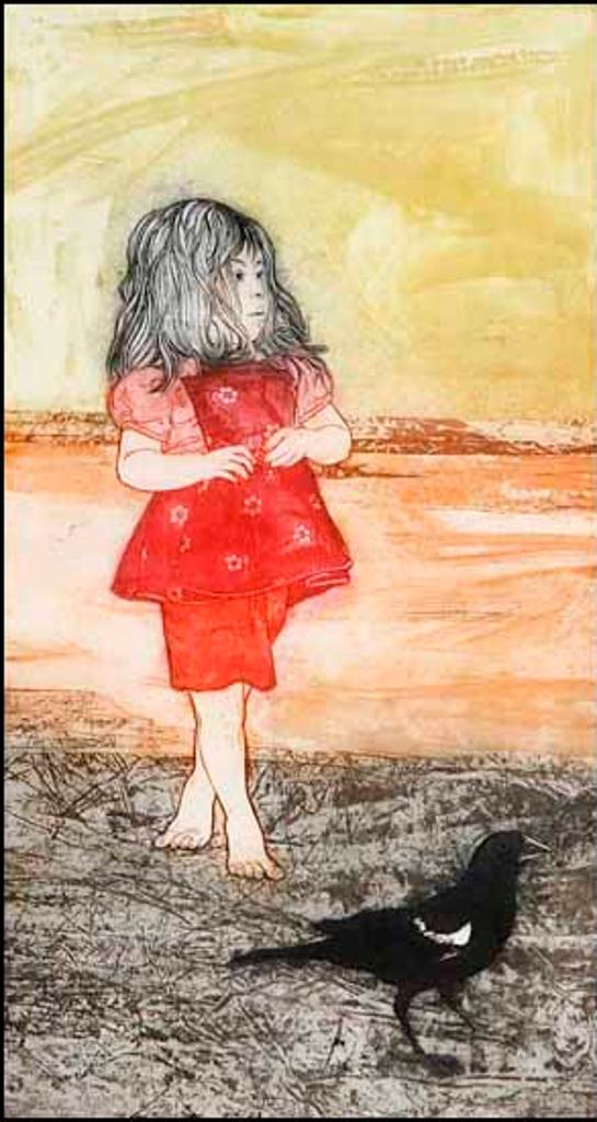David Silverberg (1936) - Girl with Blackbird (01779/2013-420)