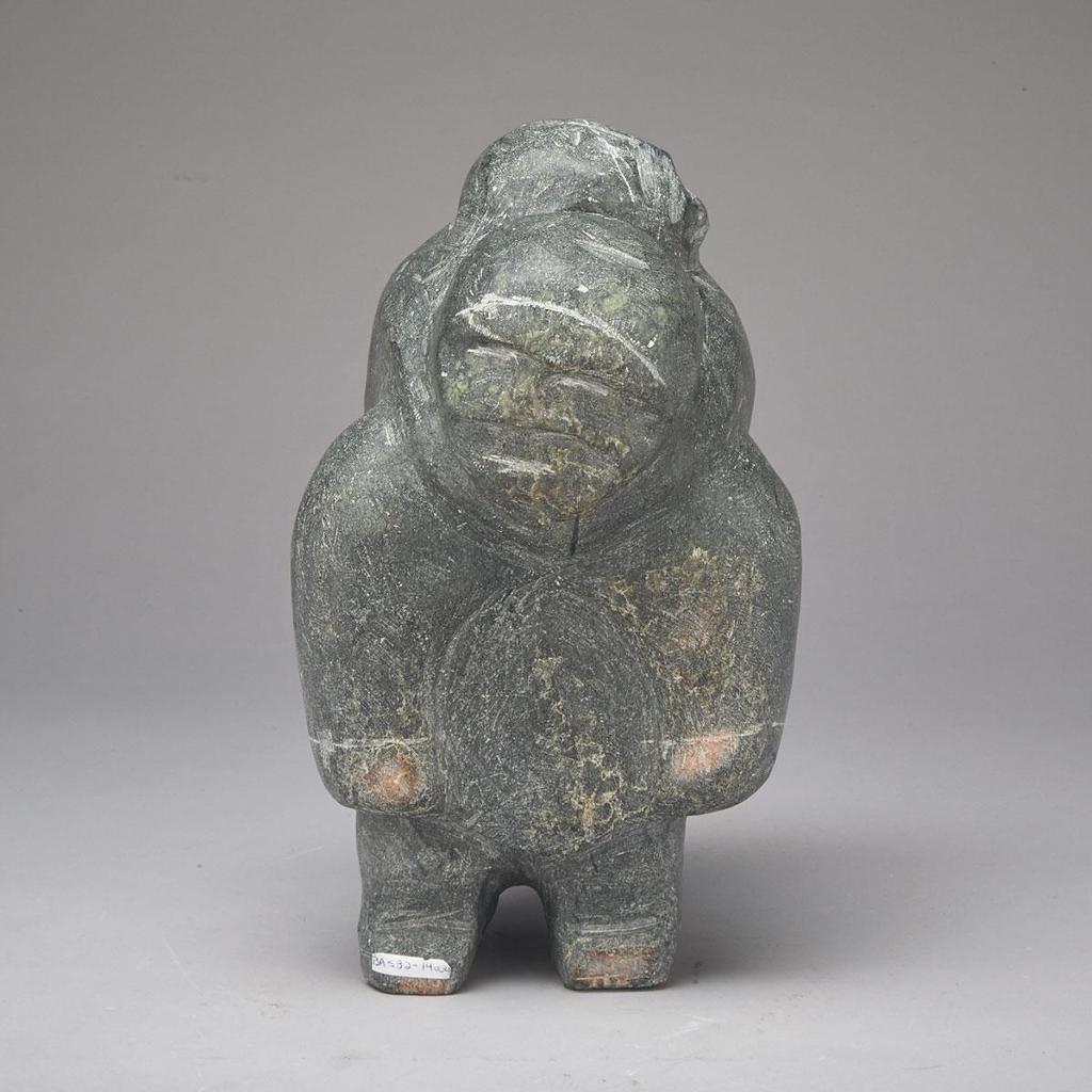 Barnabus Arnasungaaq (1924-2017) - Mother With Child In Amaut