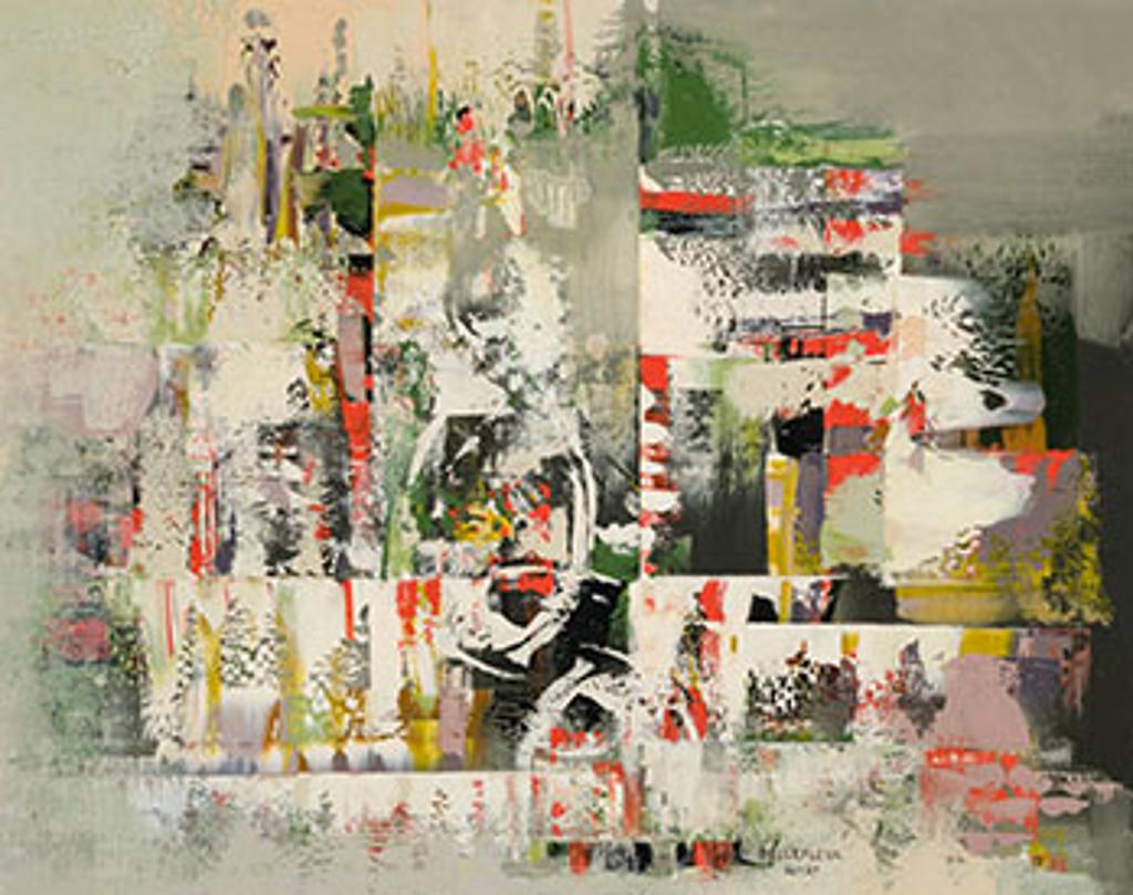 Léon Bellefleur (1910-2007) - Villa à l'aube
