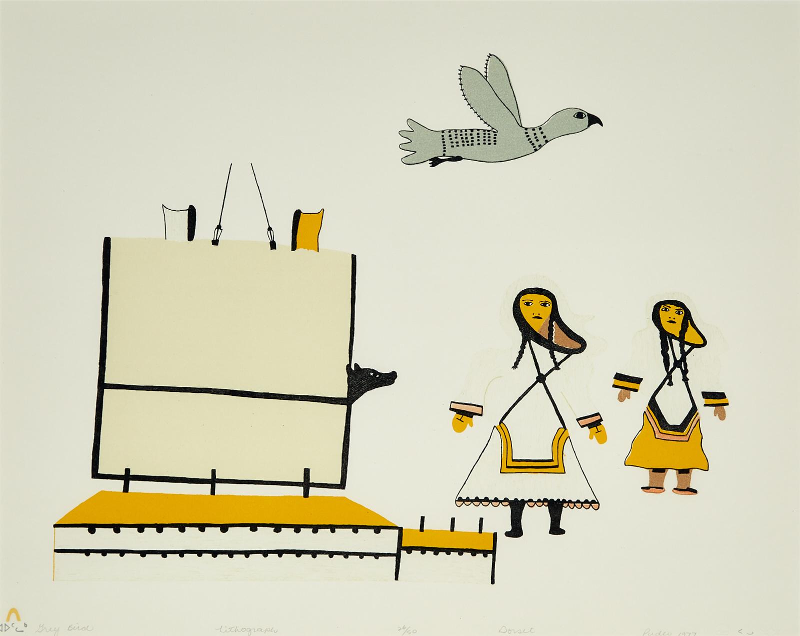 Pudlo Pudlat (1916-1992) - Grey Bird
