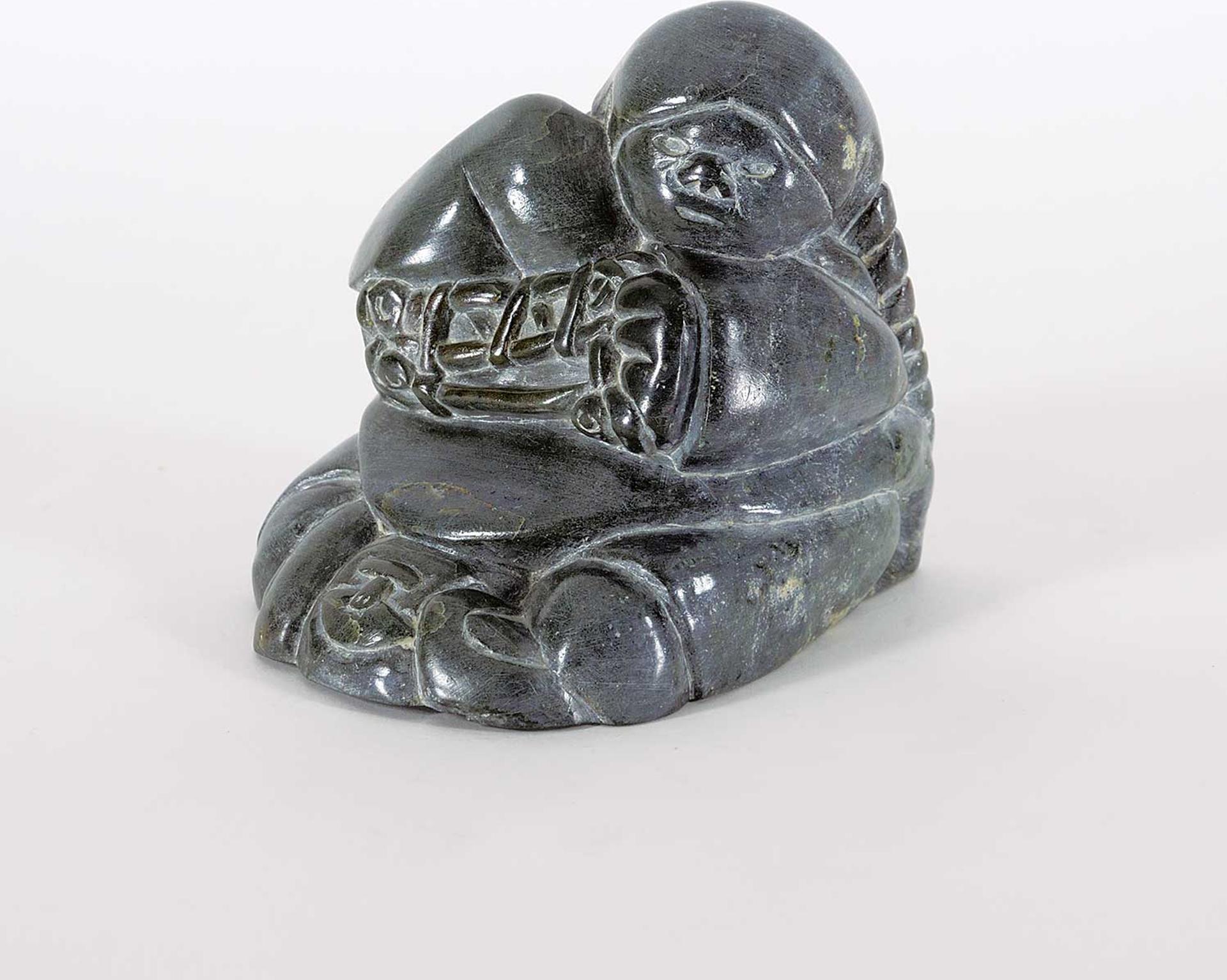 Adamie Inukpuk (1943) - Untitled - Mother Weaving