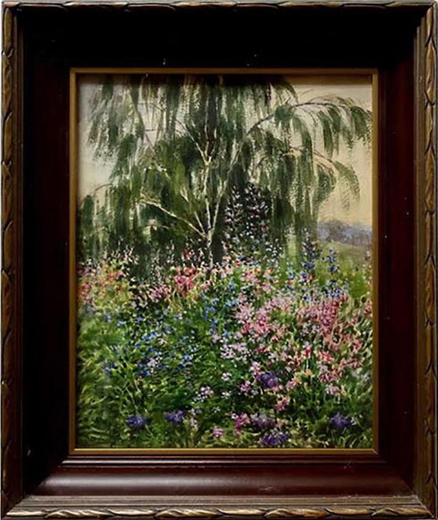 Elizabeth Annie Mcgilllivray Knowles (1866-1928) - Path Leading Through Mother's Garden From Yates St.