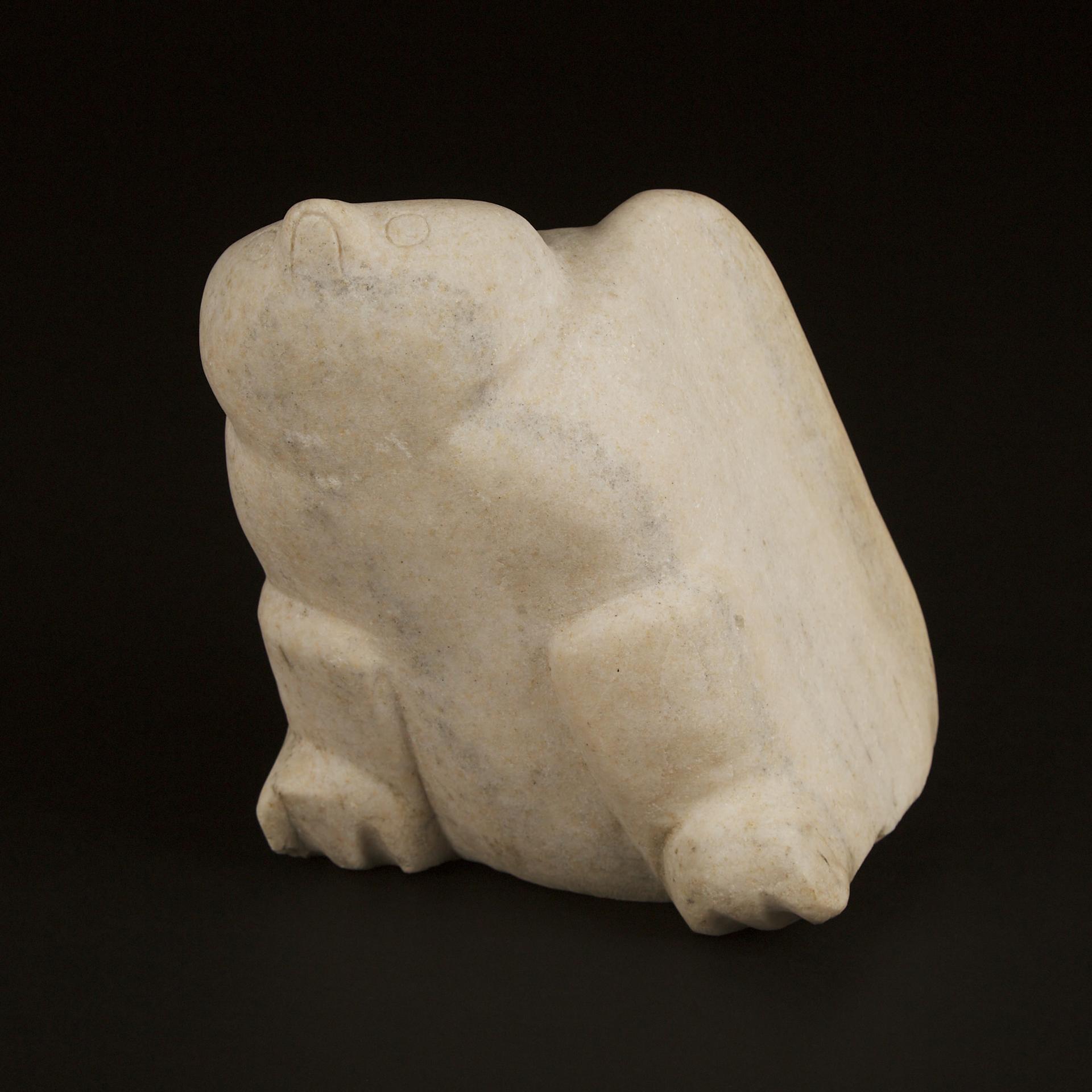 Latcholassie Akesuk (1919-2000) - Perched Owl, Ca. 1970