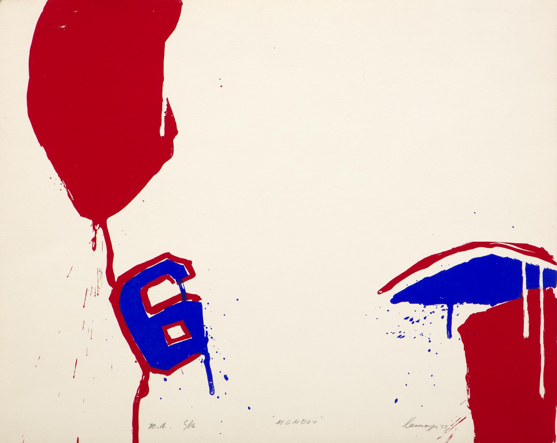 Serge Lemoyne (1941-1998) - Mondou, 1977