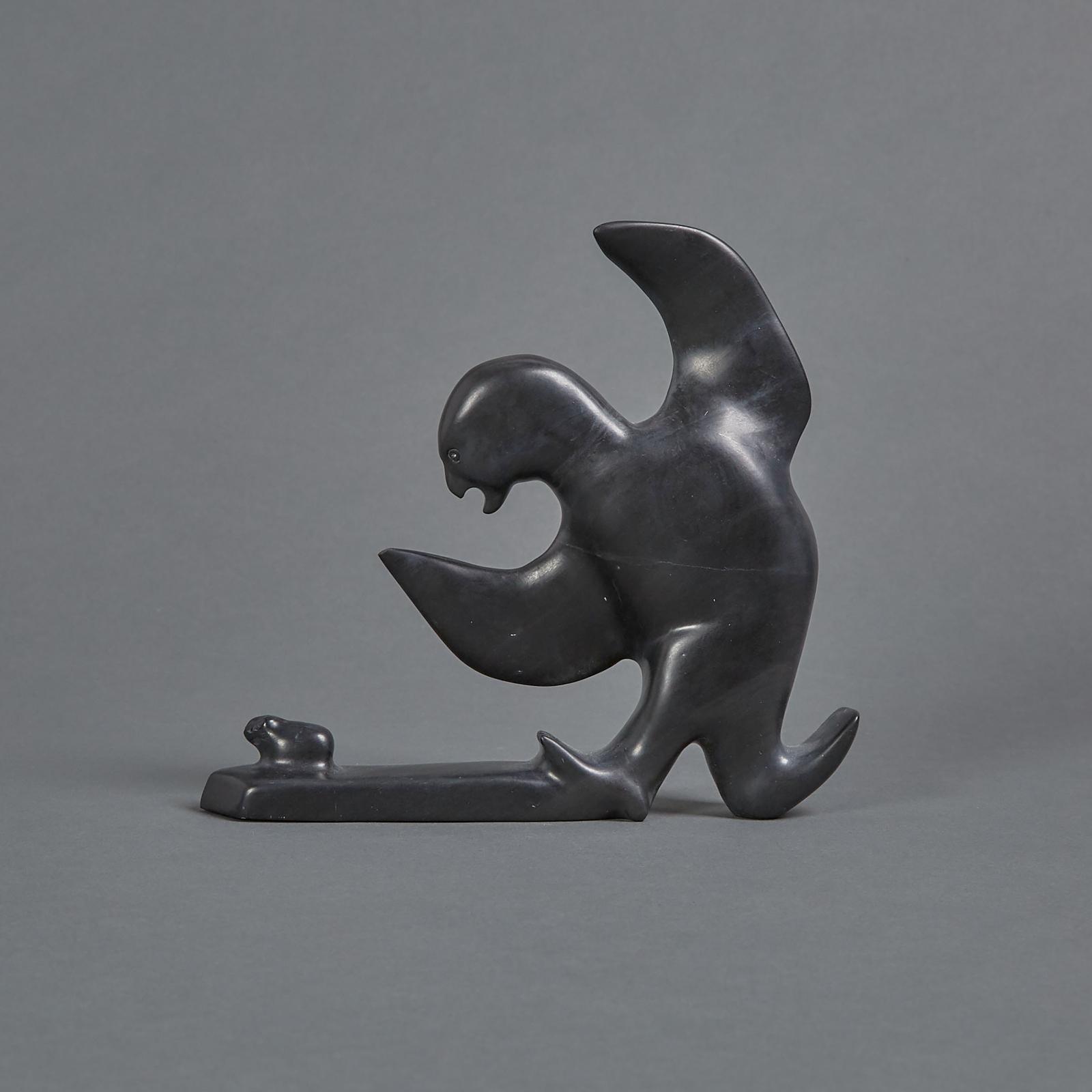 Joe Eqilaq (1952) - Falcon And Lemming