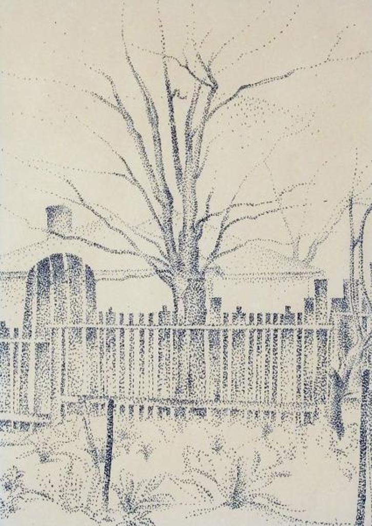 Lionel Lemoine FitzGerald (1890-1956) - Fitzgeralds Back Fence