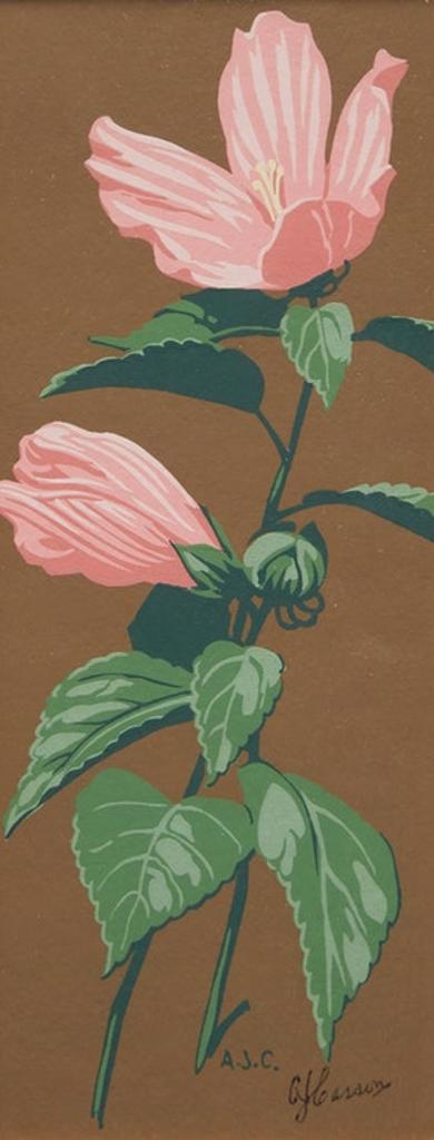 Alfred Joseph (A.J.) Casson (1898-1992) - Moneywort, Swamp Rose Mallow