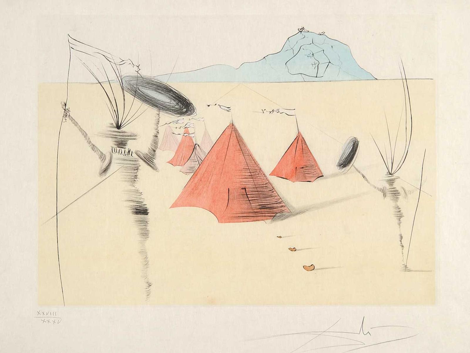 Salvador Dalí (1904-1989) - Judah #XXVII/XXXV