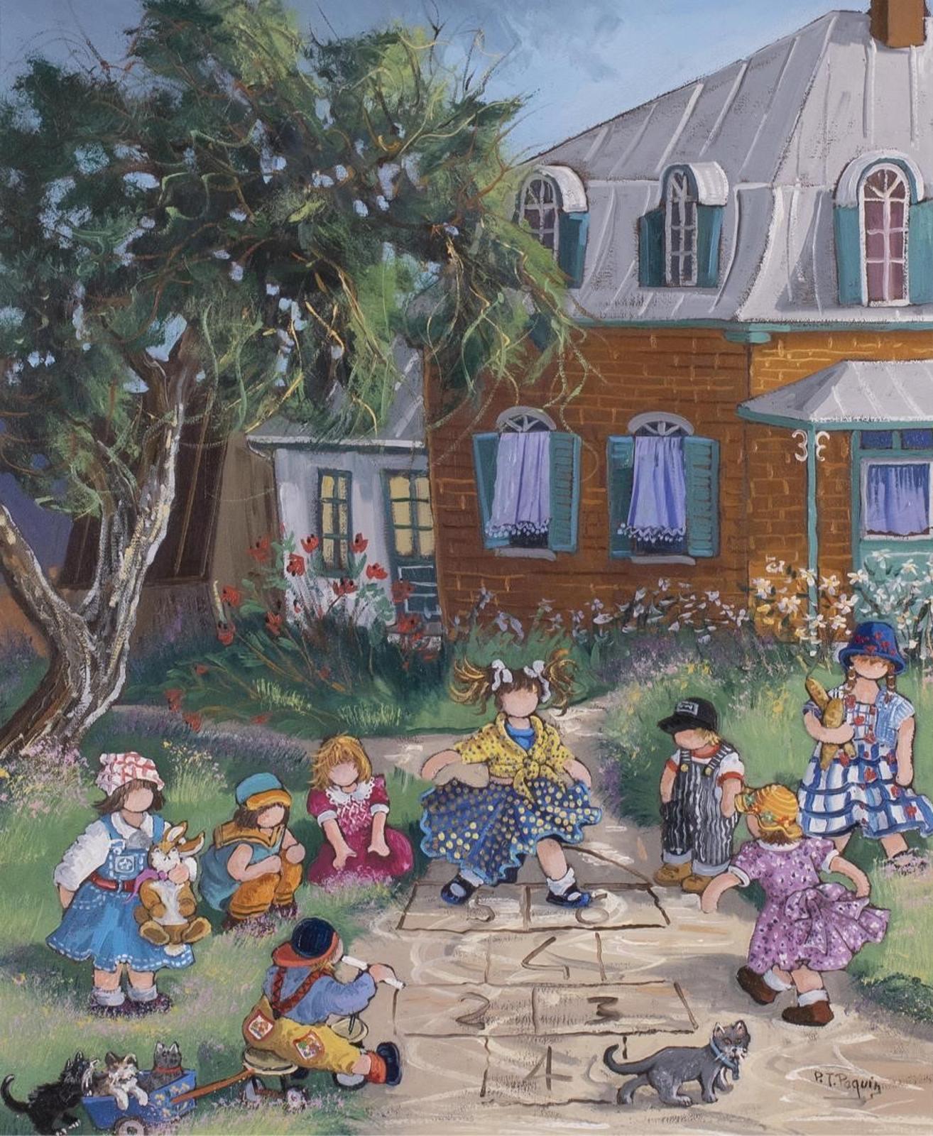 Pauline Thiboudeau Paquin (1952) - A Marelle; 2004
