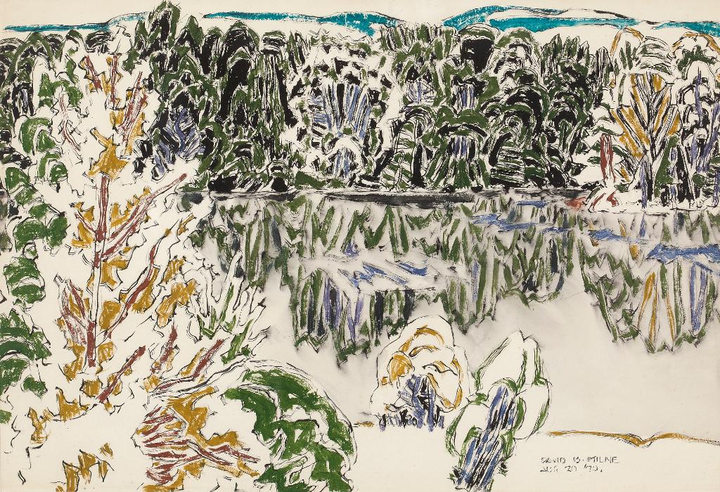David Browne Milne (1882-1953) - Kelly Ore Bed