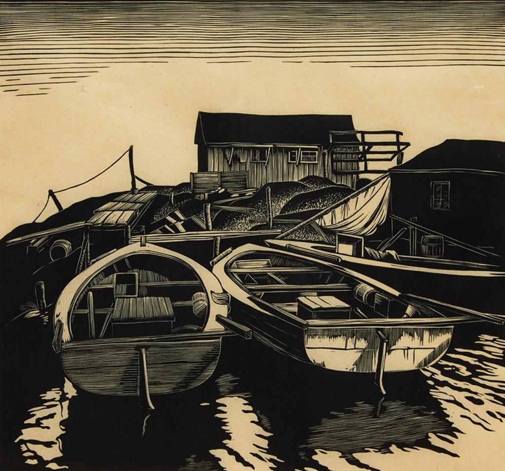 Leonard Hutchinson (1896-1980) - Back Water