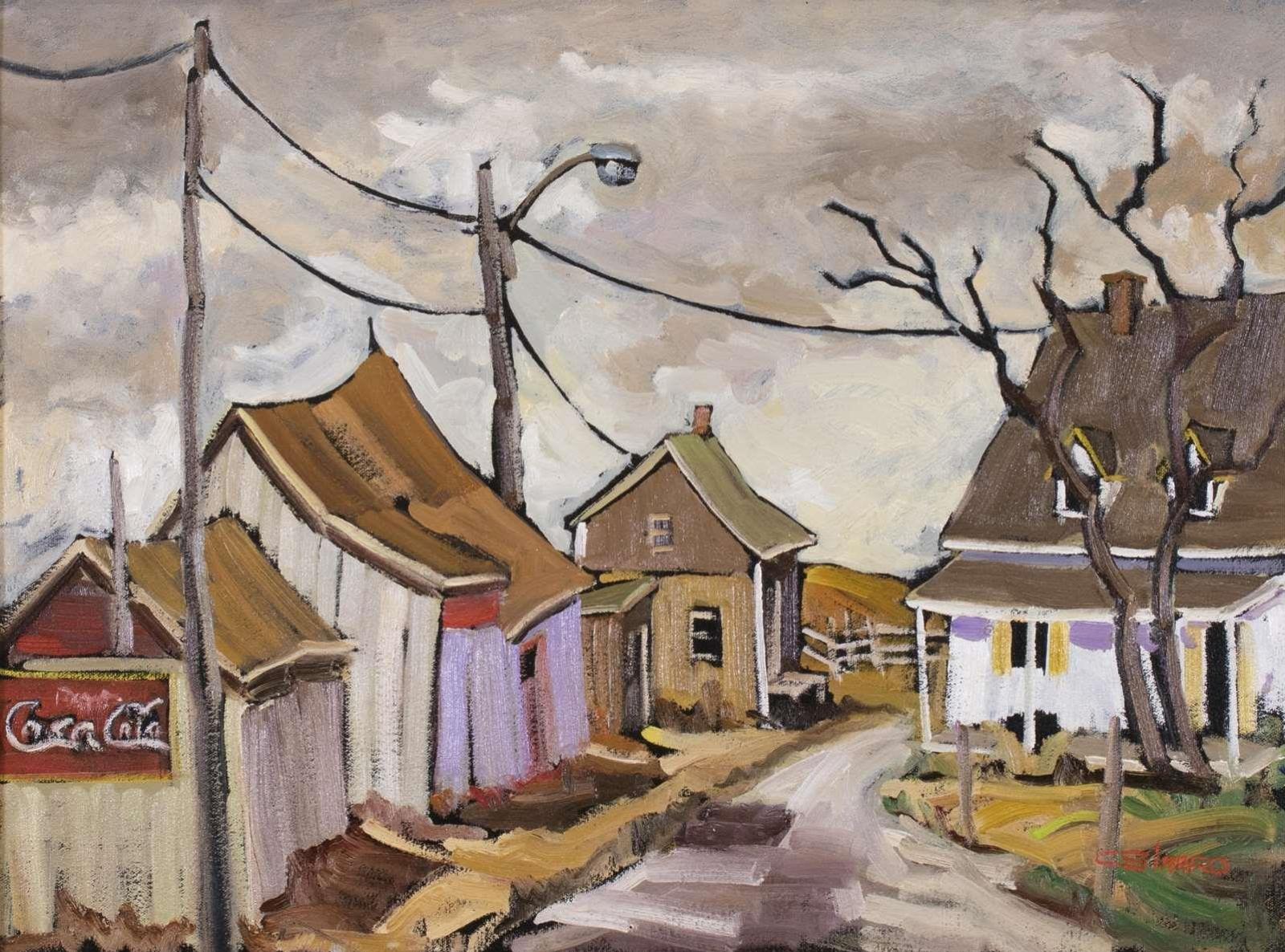 Claude Alphonse Simard (1956-2014) - Villes Granges Eboulements