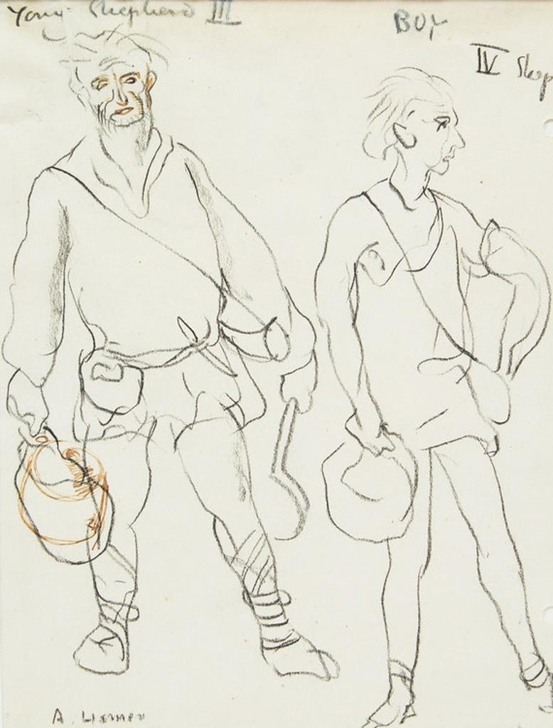 Arthur Lismer (1885-1969) - Young Shepherd III, Boy IV