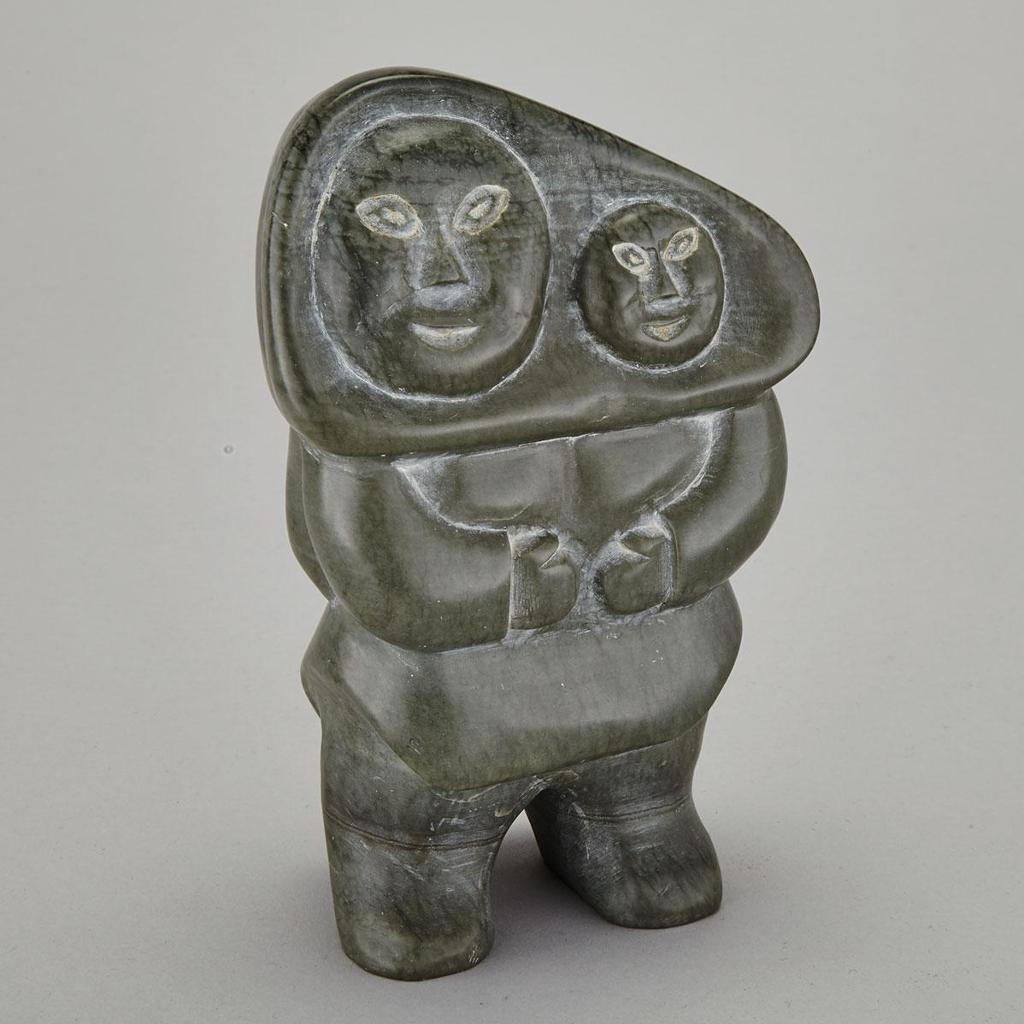 Annie Niviaxie (1930-1989) - Mother With Child In Amaut