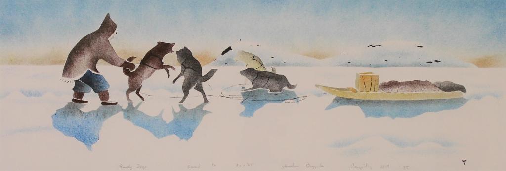 Andrew Karpik Qappik (1964) - Rowdy Dogs; 1998