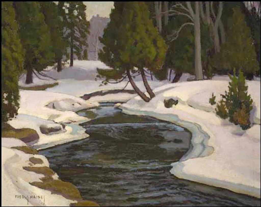 Frederick Stanley Haines (1879-1960) - Winter Day, Collingwood