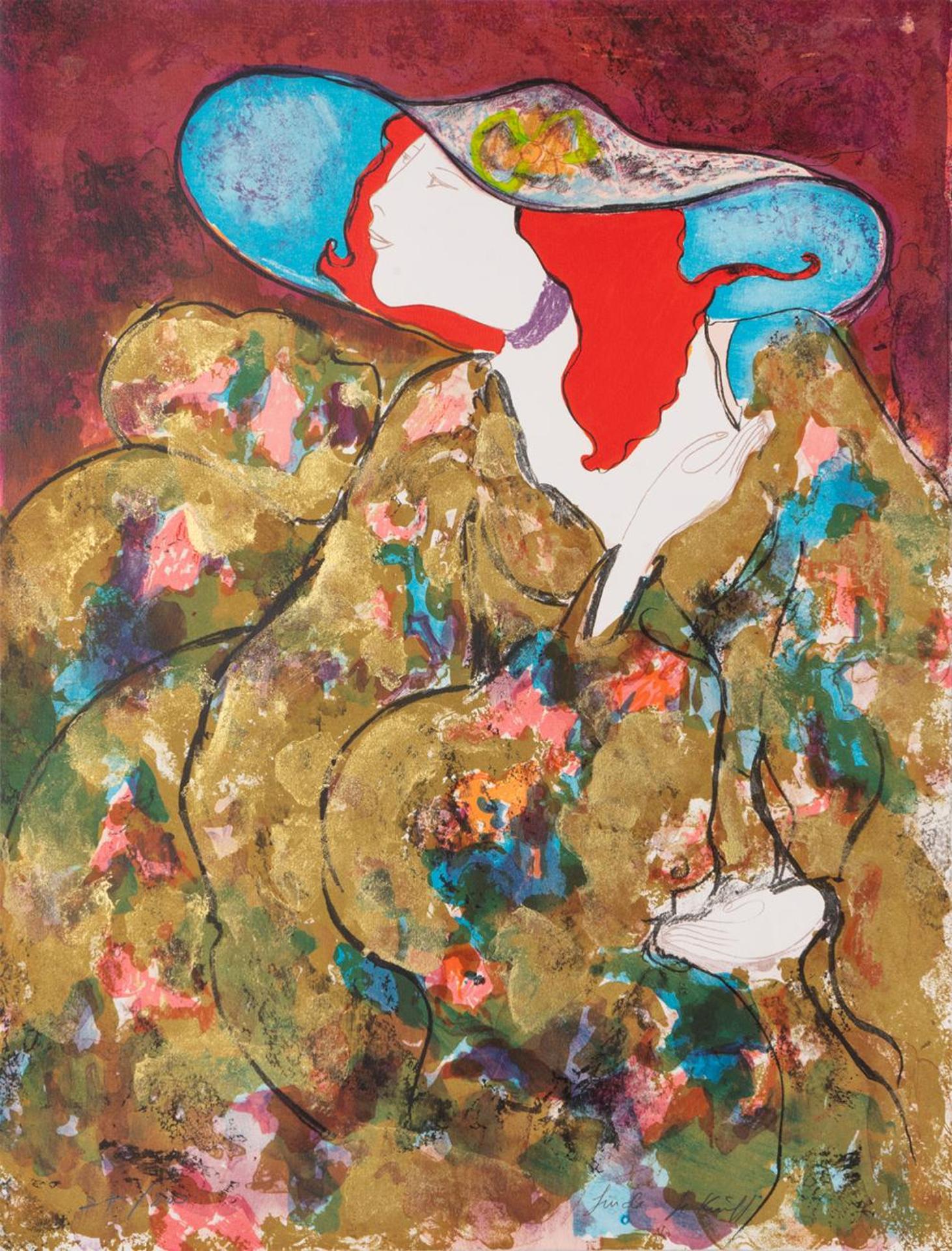 Linda LeKinff (1949) - Untitled - Seated Woman