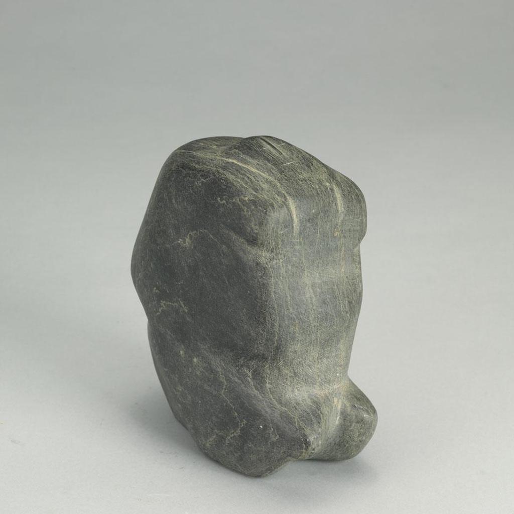 John Pangnark (1920-1980) - Seated Figure Pulling Up Hood