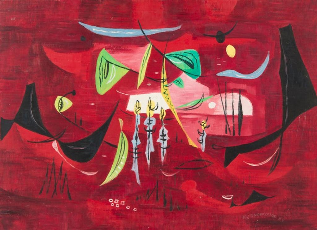 William John Bertram Newcombe (1907-1969) - Where The Sun Is