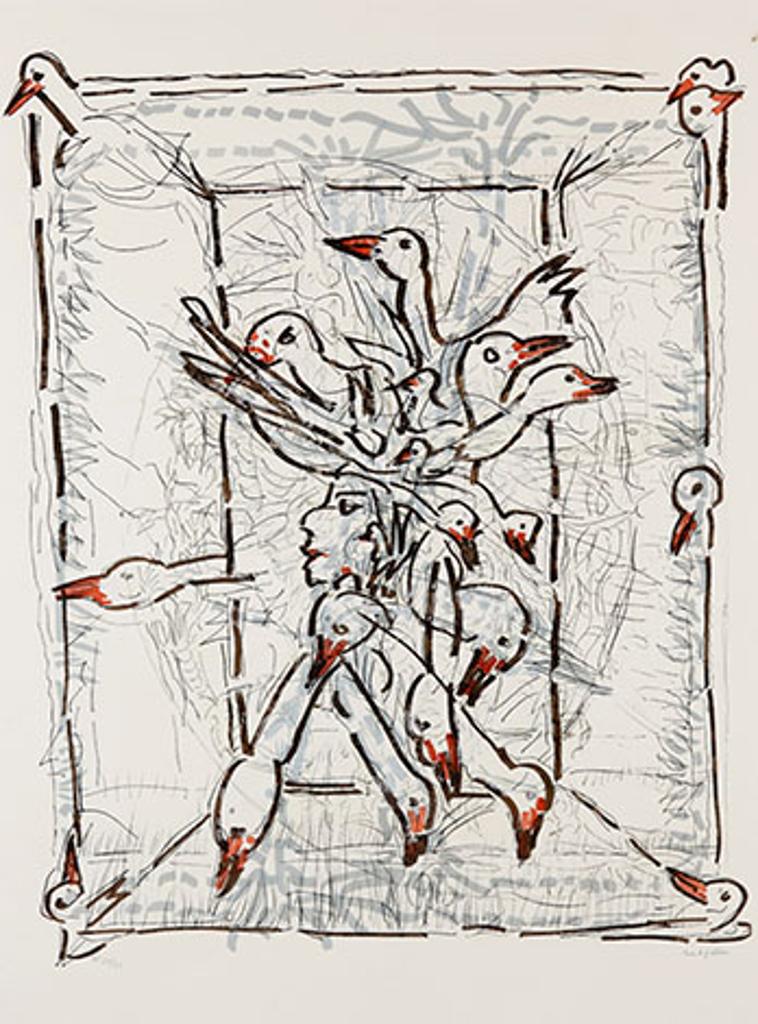 Jean-Paul Riopelle (1923-2002) - Cap Tournmente M (03765/A84-0042)