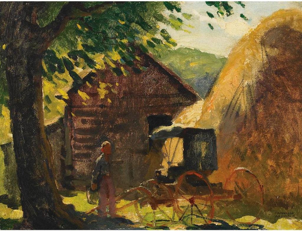 George Franklin Arbuckle (1909-2001) - The Old Buggy (The Barnyard)
