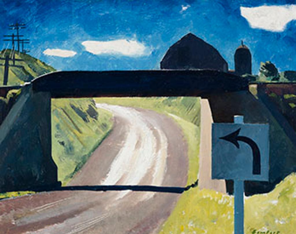 Charles Fraser Comfort (1900-1994) - The Underpass