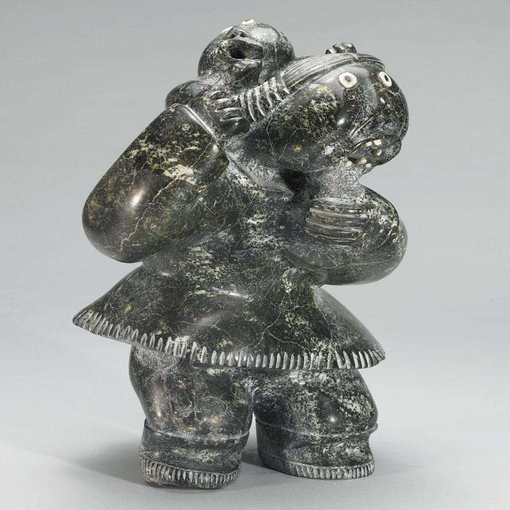 Judas Ullulaq (1937-1998) - Mother And Child