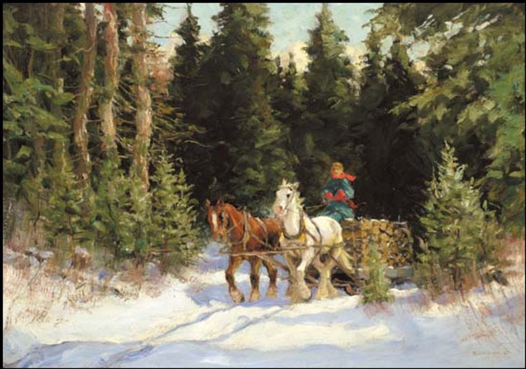 Frederick Simpson Coburn (1871-1960) - Laurentian Timber Road