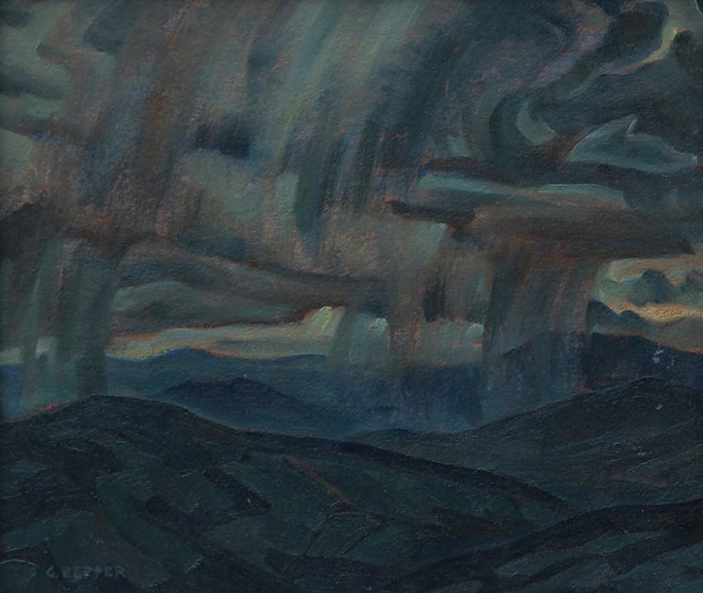 George Douglas Pepper (1903-1962) - Storm on the Laurentians