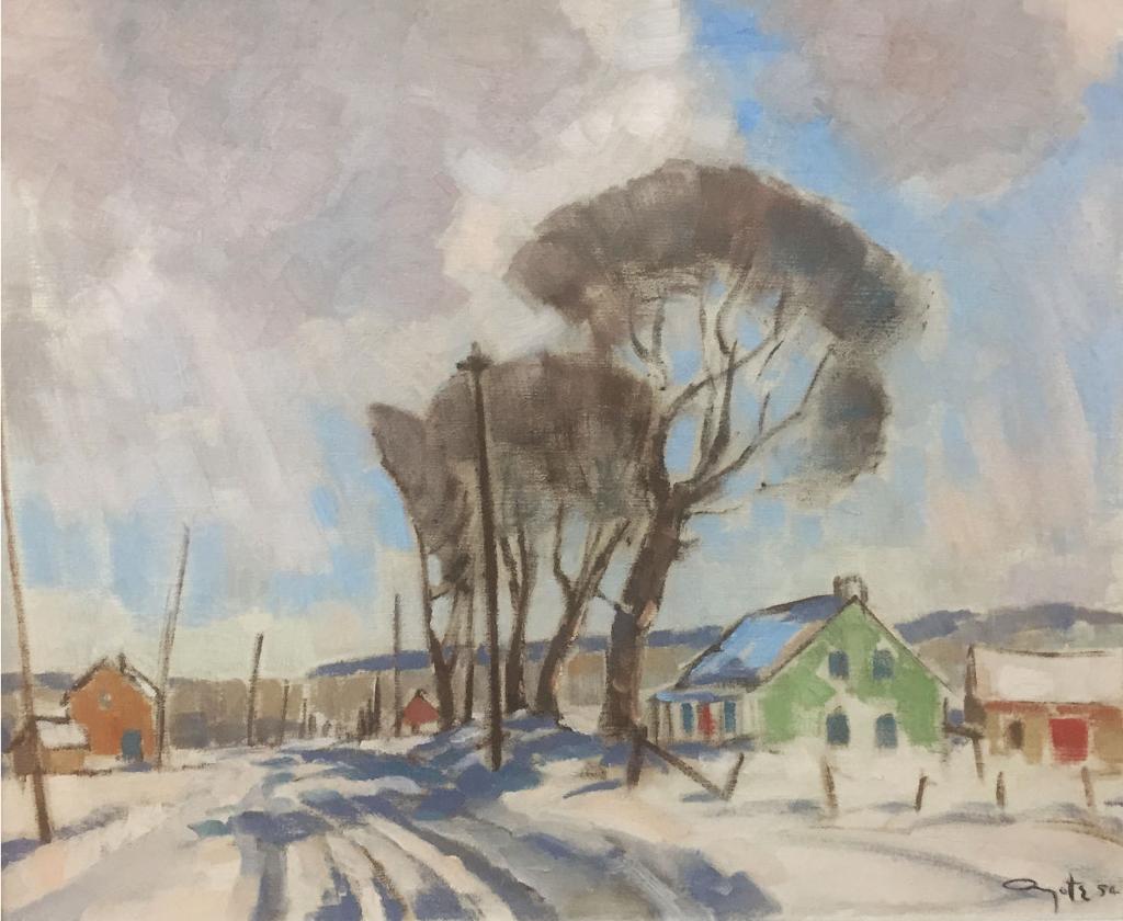Léo Ayotte (1909-1976) - Summer landscape