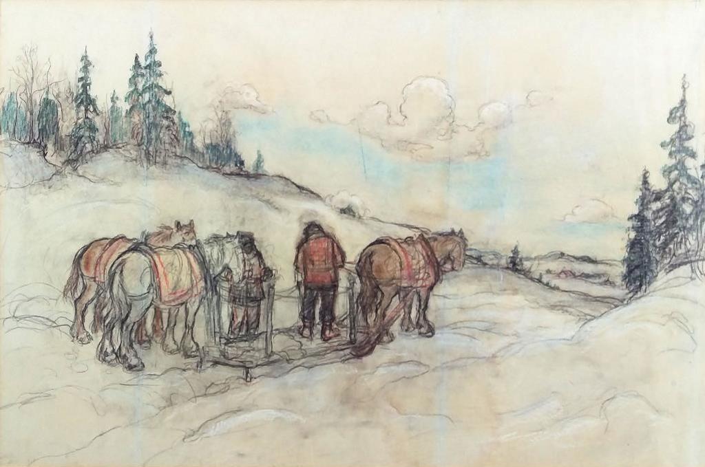Paul Archibald Octave Caron (1874-1941) - Bai St. Paul