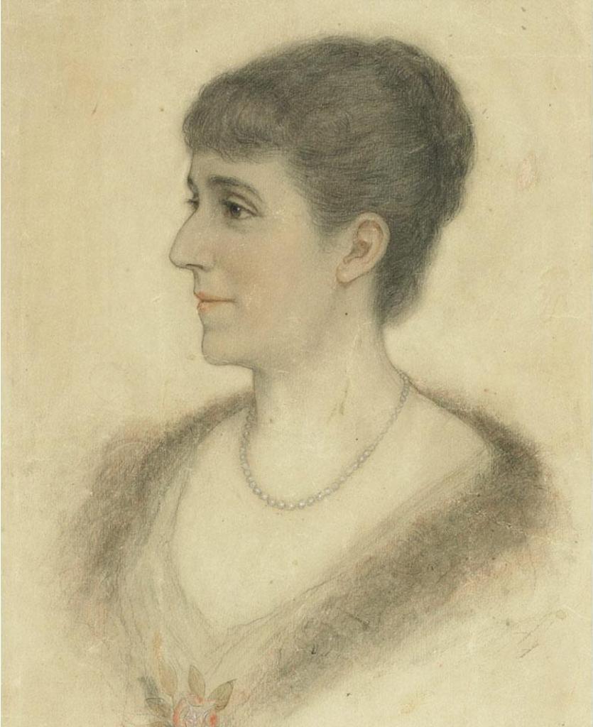 Florence Emily Carlyle (1864-1923) - Portrait Of Emily Youmans Carlyle (The Artist’S Mother)