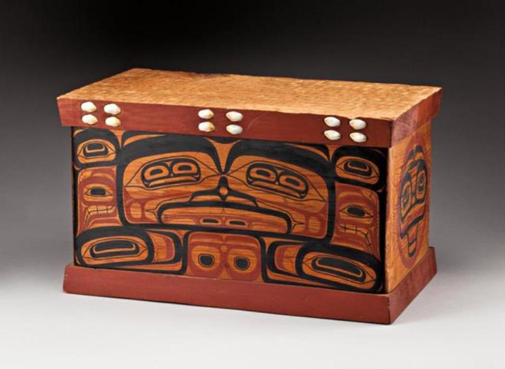 John E. Livingston (1951-2019) - Adopted Kwakwaka'wakw, Bentwood Box, 1982