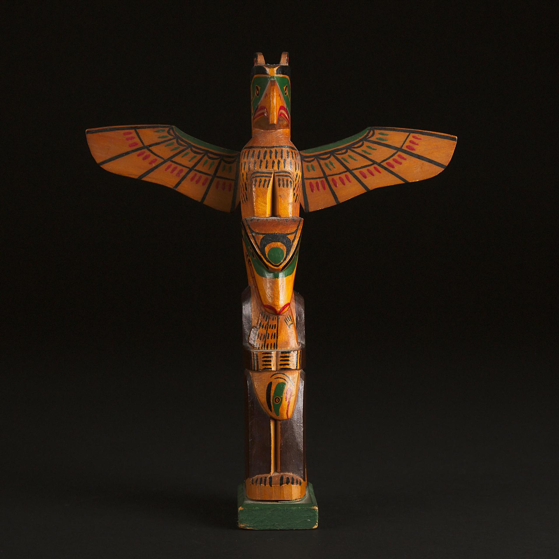 Arthur Shaughnessy (1884-1945) - Model Totem Pole