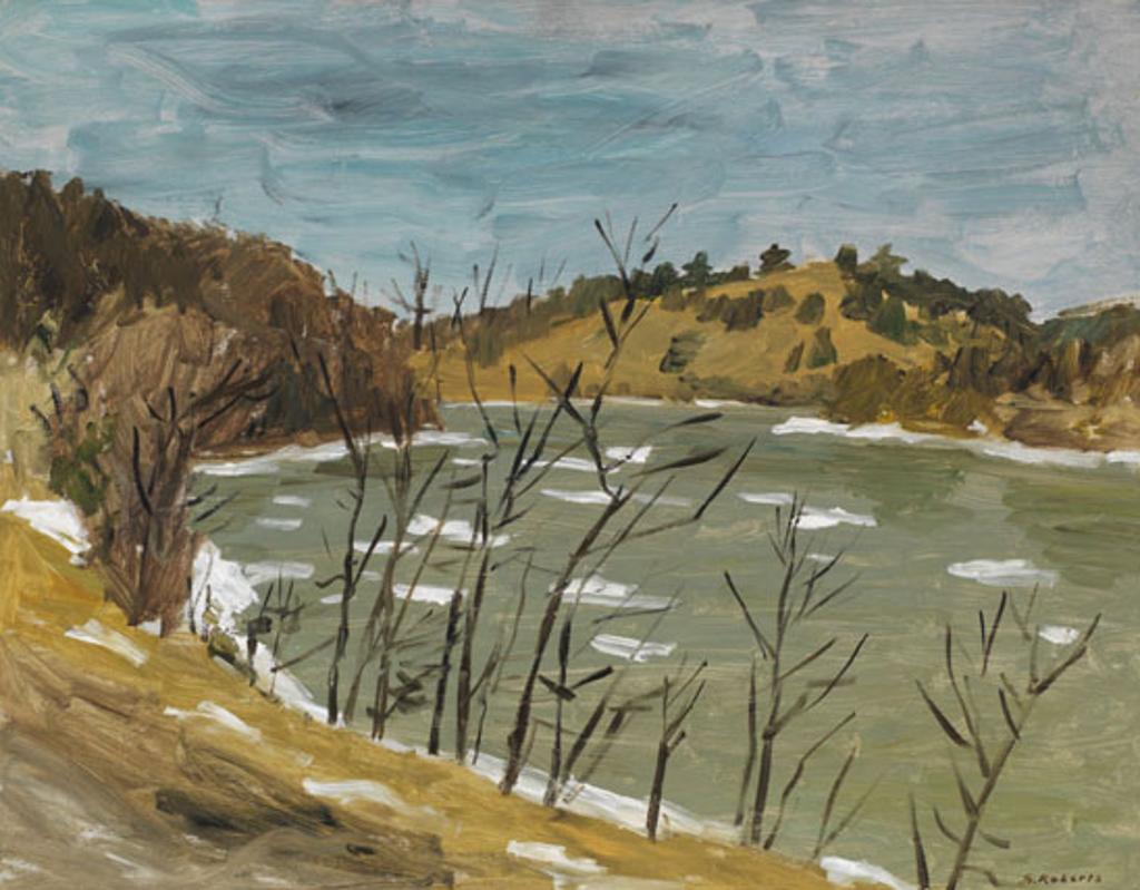William Goodridge Roberts (1921-2001) - Ice Flows, Gatineau