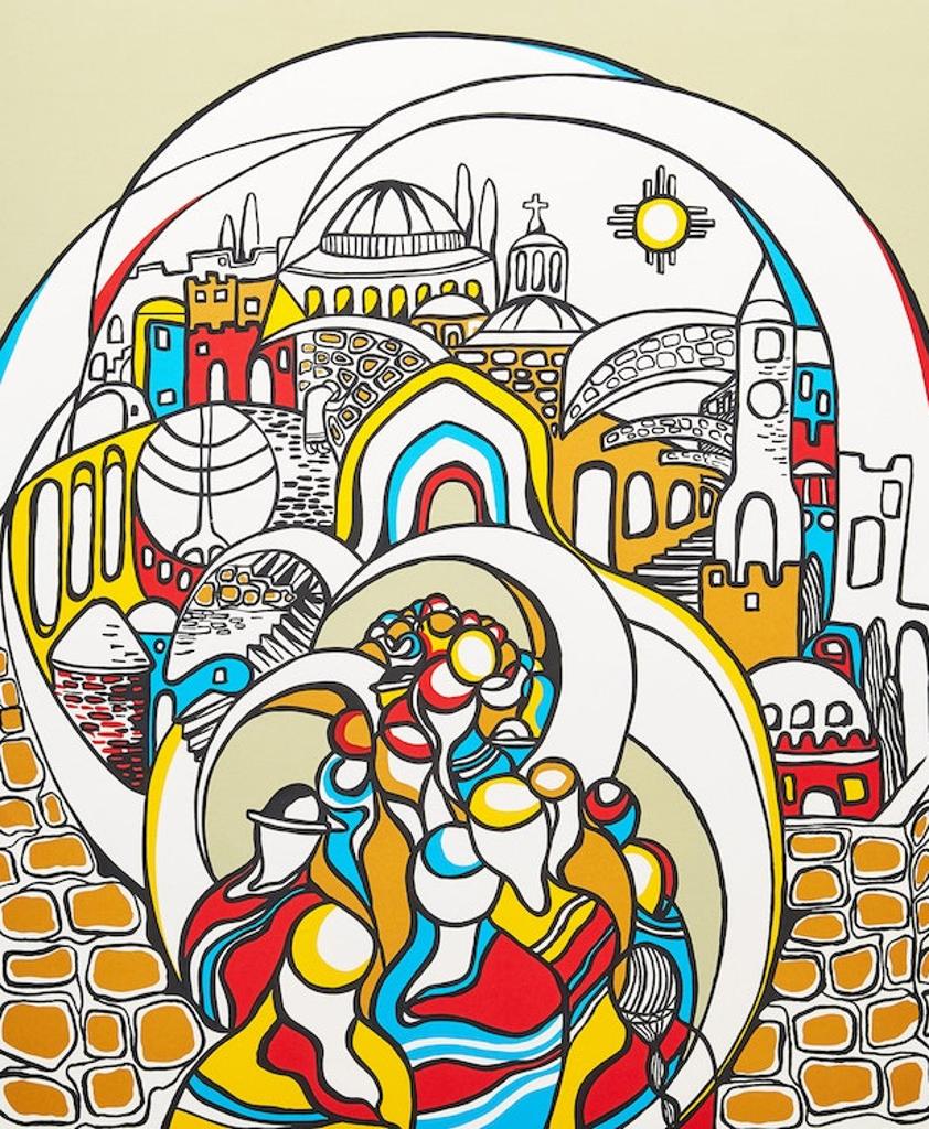 Daphne Odjig (1919-2016) - Faiths of Jerusalem