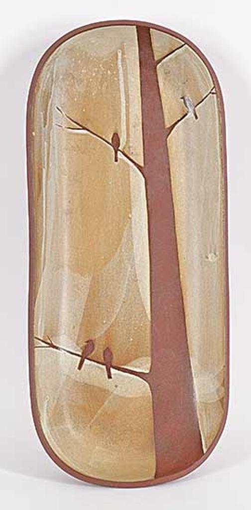 Pike - Untitled - Bird Tree Platter